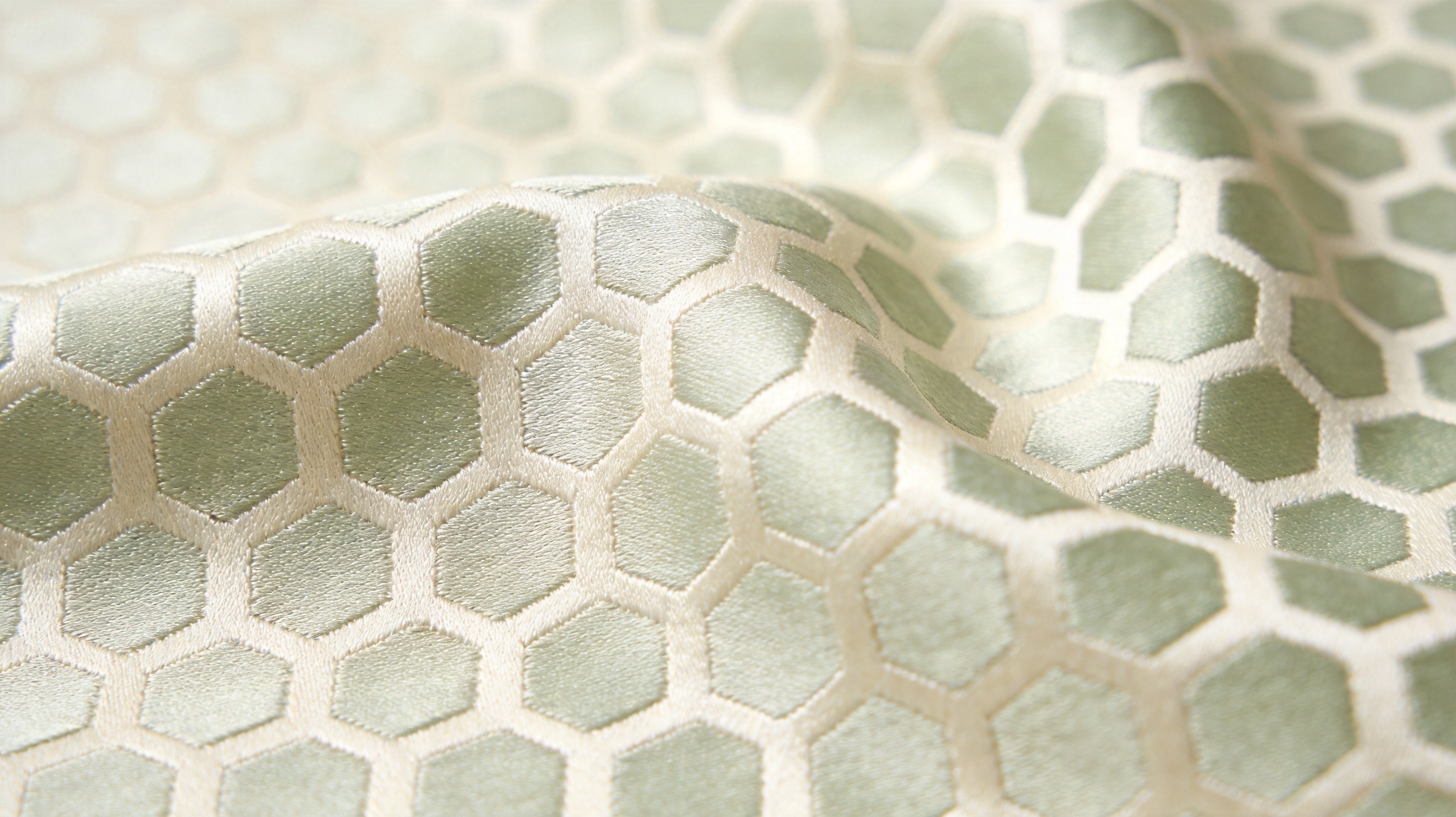 Silk/Cotton Jacquard Fabric