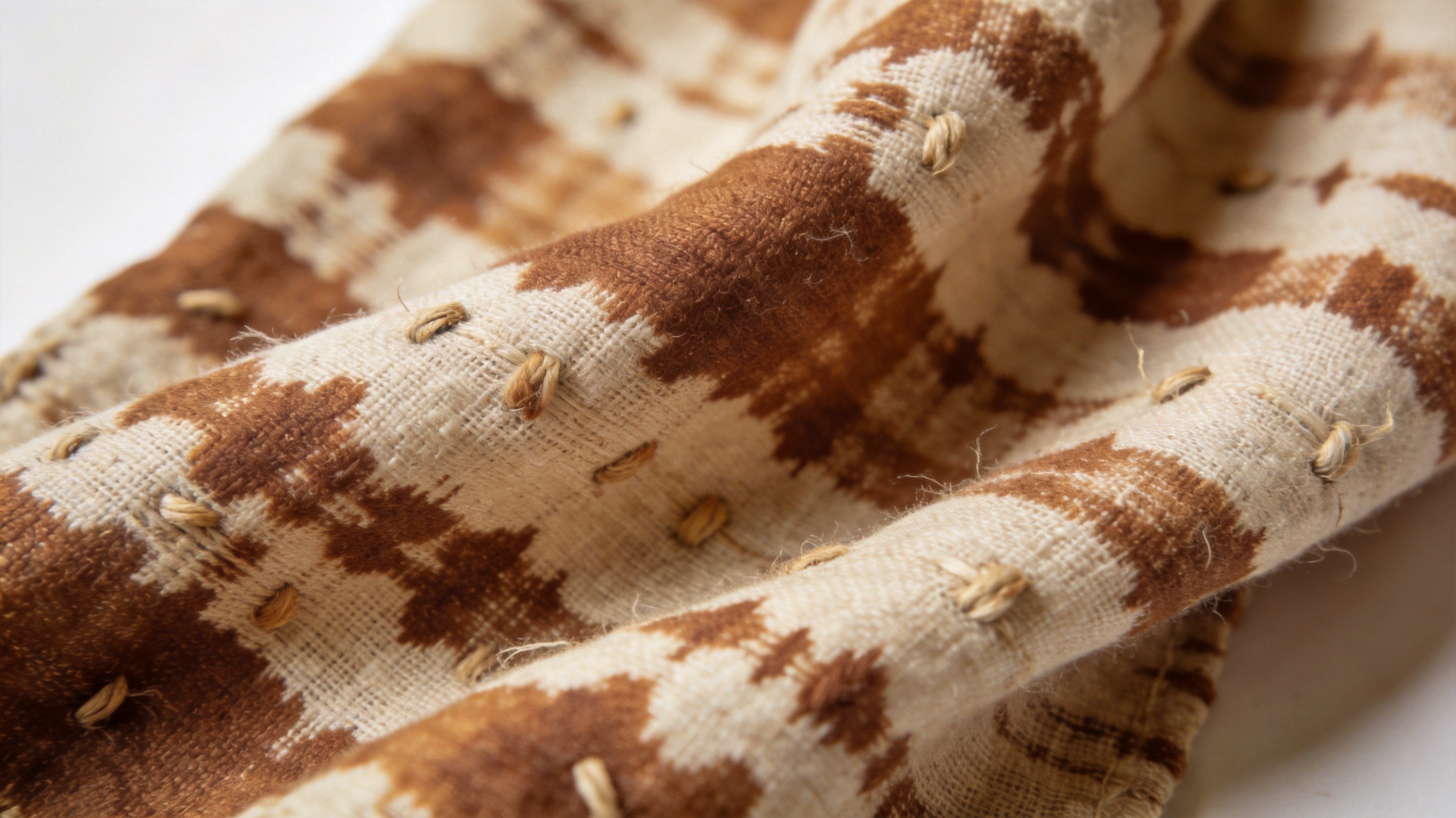 Yarn-Dyed Spun Silk Hemp Fabric